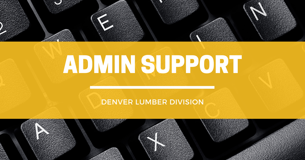 Admin Support banner